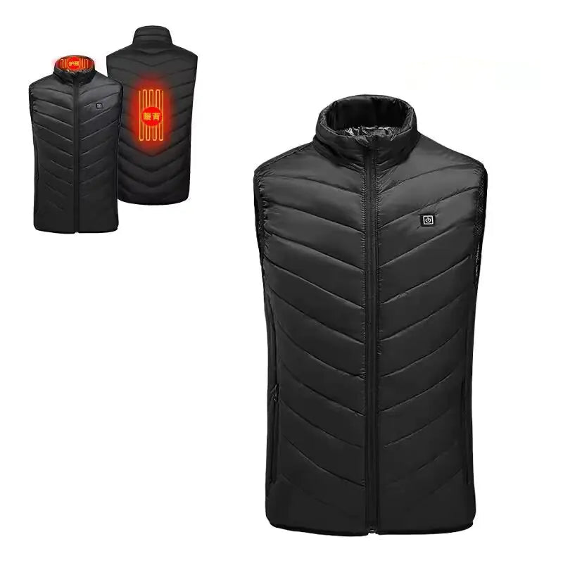 Smart Heated Vest for Winter with USB Constant Temperature