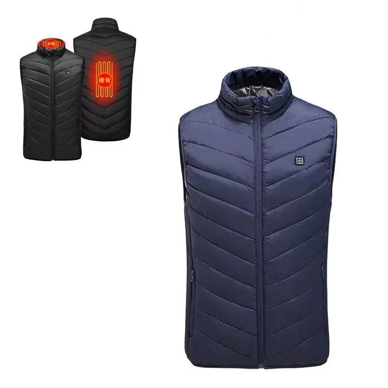 Smart Heated Vest for Winter with USB Constant Temperature