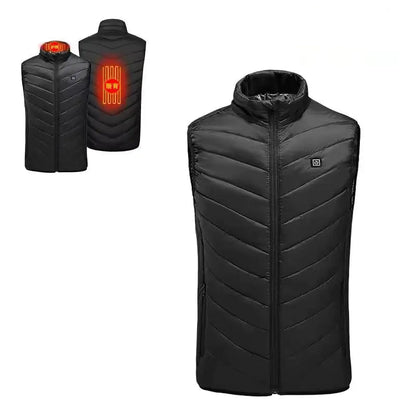 Smart Heated Vest for Winter with USB Constant Temperature