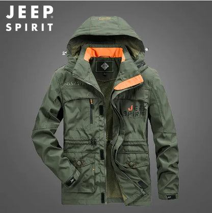 Men's Outdoor Mesh Jacket for Fall & Winter