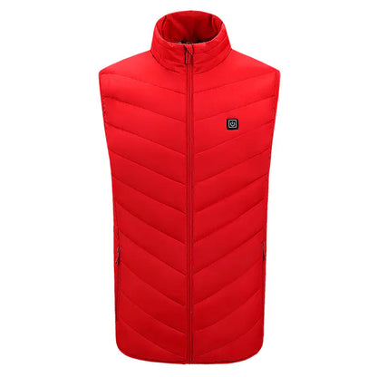 Smart Heated Vest for Winter with USB Constant Temperature
